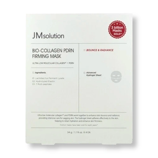 JM SOLUTION BIO-COLLAGEN PDRN FIRMING MASK (34gr * 4ea)