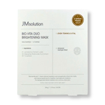 JM SOLUTION BIO-VITA DUO BRIGHTENING MASK (34gr * 4ea)