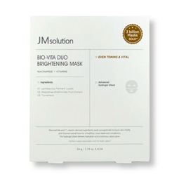JM SOLUTION BIO-VITA DUO BRIGHTENING MASK (34gr * 4ea)