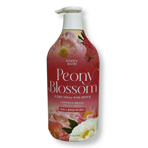 HAPPY BATH PEONY BLOSSOM BODY WASH (900gr)