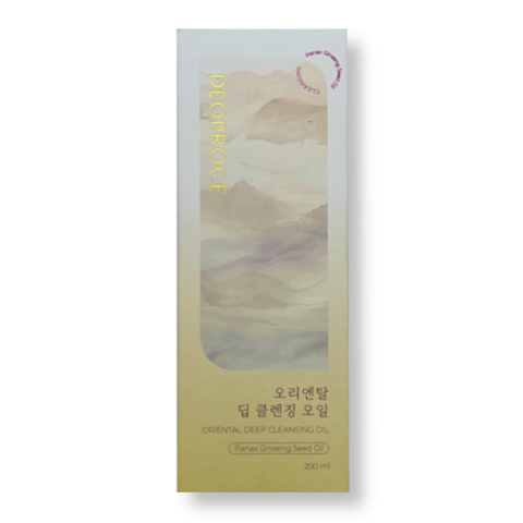 2305 DEOPROCE ORIENTAL DEEP CLEANSING OIL PANAX GINSENG SEED OIL (200ml)