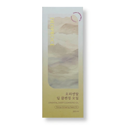 2305 DEOPROCE ORIENTAL DEEP CLEANSING OIL PANAX GINSENG SEED OIL (200ml)