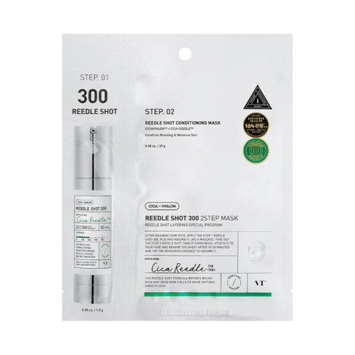 VT COSMETICS REEDLE SHOT 300 2STEP MASK (1.5gr + 25gr)
