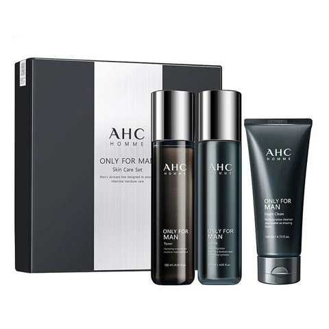 AHC ONLY FOR MAN EX SKIN CARE SET (120ml + 120ml + 140ml)