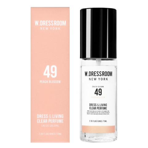W.DRESSROOM NO.49 PEACH BLOSSOM DRESS&LIVING CLEAR PERFUME (70ml)