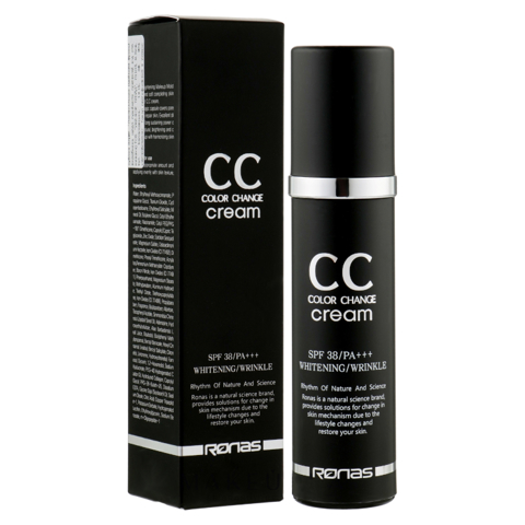 RONAS CC CREAM COLOR CHANGE SPF 38/PA+++ (50ml)