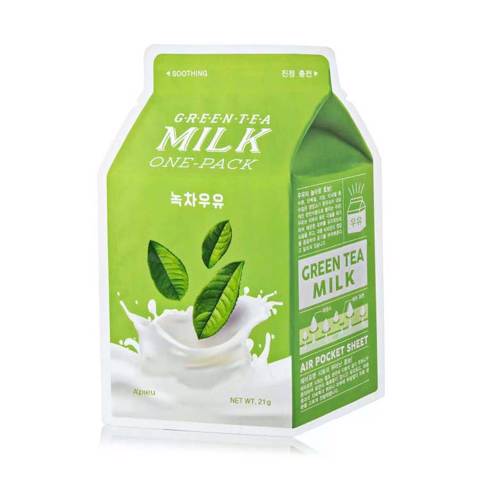 [SALE] A'PIEU GREEN TEA MILK ONE-PACK (21ml)
