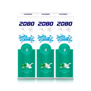[SALE] DENTAL CLINIC 2080 PURE BAKING SODA TOOTHPASTE FRESH-MINT (120gr * 3ea)повреждена упаковка 