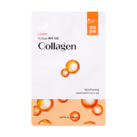[SALE] ETUDE HOUSE 0.2 AIR THERAPY COLLAGEN MASK SHEET (1ea)