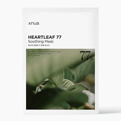 [SALE] ANUA HEARTLEAF 77% SOOTHING SHEET MASK (25ml)