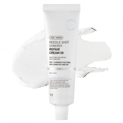 [SALE] VT REEDLE SHOT SYNERGY REPAIR CREAM 50 (50ml)