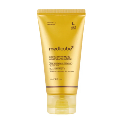 MEDICUBE KOJIC ACID TURMERIC NIGHT WRAPPING MASK (75ml)