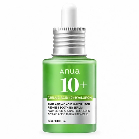 ANUA AZELAIC ACID 10 HYALURON REDNESS SOOTHING SERUM (30ml)
