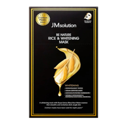 JM SOLUTION BE NATURE RICE & WHITENING MASK (24ml * 10ea)