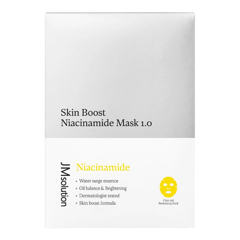 JM SOLUTION SKIN BOOST NIACINAMIDE MASK 1.0 (30ml * 10ea)