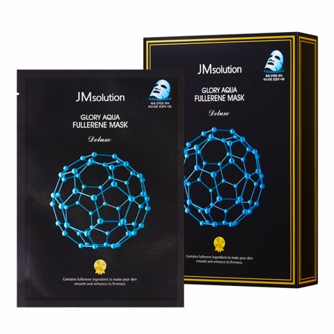 [SALE] JM SOLUTION GLORY AQUA FULLERENE MASK DELUXE (10ea)