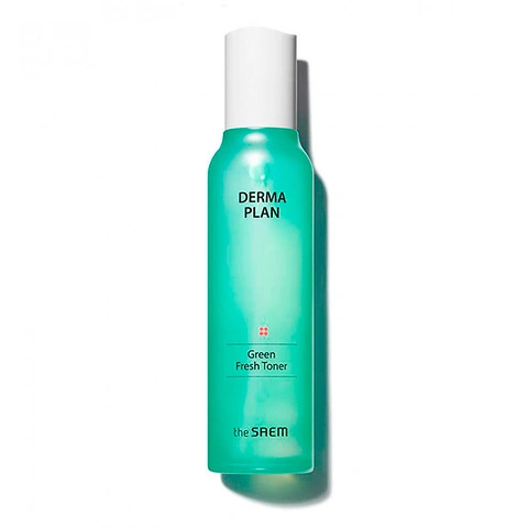 [SALE] THE SAEM DERMA PLAN GREEN FRESH TONER (155ml)