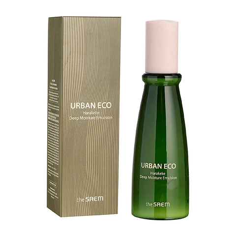 [SALE] THE SAEM VEGAN URBAN ECO HARAKEKE DEEP MOISTURE EMULSION (130ml)