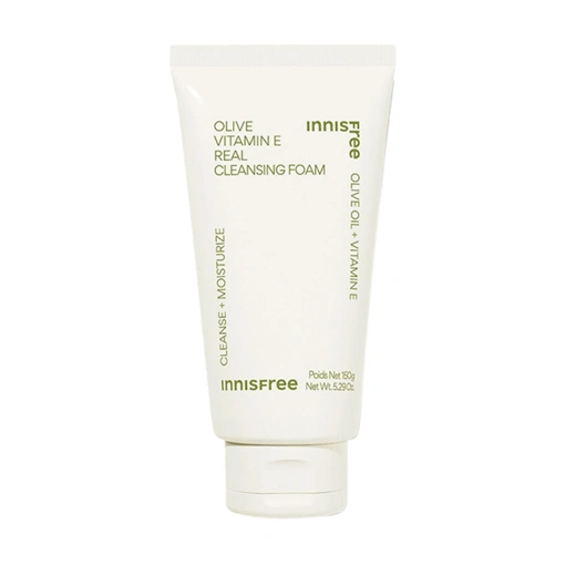 INNISFREE OLIVE VITAMIN E REAL CLEANSING FOAM (150gr)