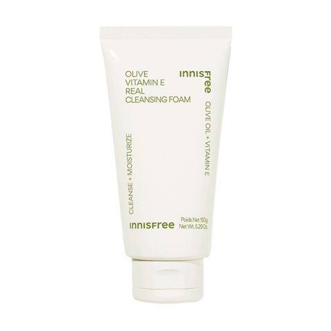 INNISFREE OLIVE VITAMIN E REAL CLEANSING FOAM (150gr)