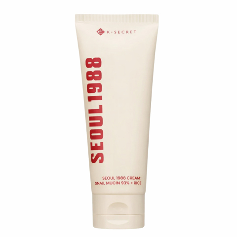 K-SECRET SEOUL 1988 CREAM: SNAIL MUCIN 93% + RICE (100ml)