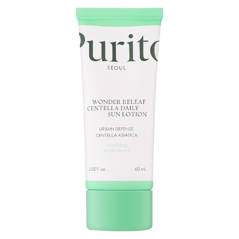 PURITO SEOUL WONDER RELEAF CENTELLA DAILY SUN LOTION SPF50+ PA++++ (60ml)
