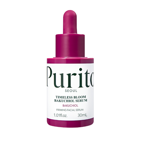 PURITO SEOUL TIMELESS BLOOM BAKUCHIOL SERUM (30ml)