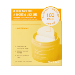 JM SOLUTION VITA DUO WHITENING TONER PADS (100pads)