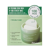 JM SOLUTION TEATREE TROUBLE CLEAR TONER PADS (100 pads)