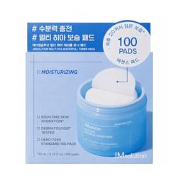 JM SOLUTION MULTI-HYA WATERFULL TONER PADS (100 pads)