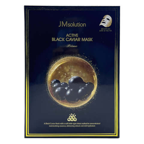 JM SOLUTION ACTIVE BLACK CAVIAR MASK PRIME (30ml * 10ea)