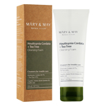 MARY&MAY HOUTTUYNIA CORDATA+TEA TREE CLEANSING FOAM (150ml)