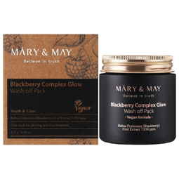 MARY&MAY VEGAN BLACKBERRY COMPLEX GLOW WASH OFF PACK (125gr)