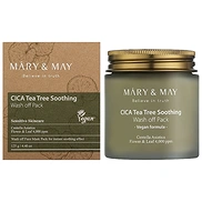 MARY&MAY VEGAN CICA TEA TREE SOOTHING WASH OFF PACK (125gr)