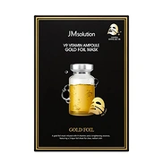 JM SOLUTION V9 VITAMIN AMPOULE GOLD FOIL MASK (35ml * 10ea)