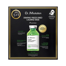 DR.JM SOLUTION DRAPING FREEZE-DRIED CALMING MASK PREMIUM (20ml * 6pcs)