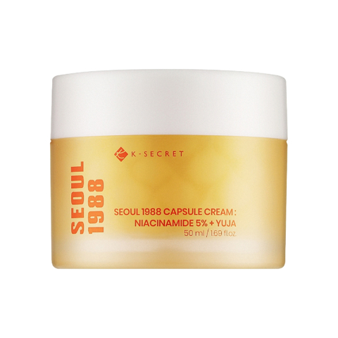 K-SECRET SEOUL 1988 CAPSULE CREAM NIACINAMIDE 5% + YUJA (50ml)