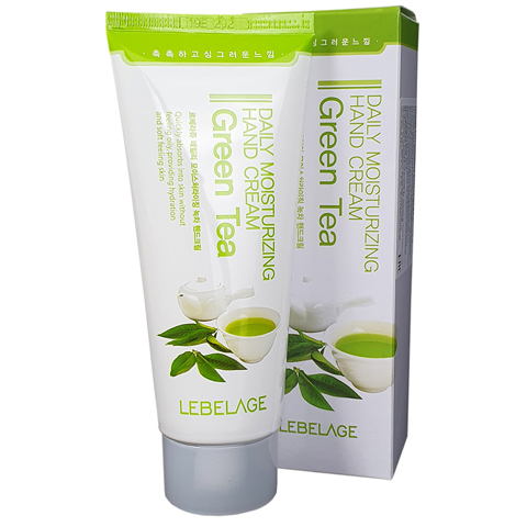 [SALE] LEBELAGE DAILY MOISTURIZING GREEN TEA HAND CREAM (100ml)