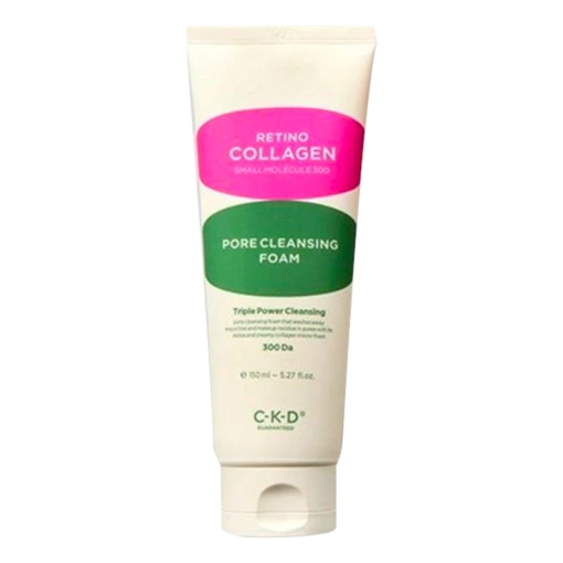 CKD RETINO COLLAGEN SMALL MOLECULE 300 PORE CLEANSING FOAM (150ml)