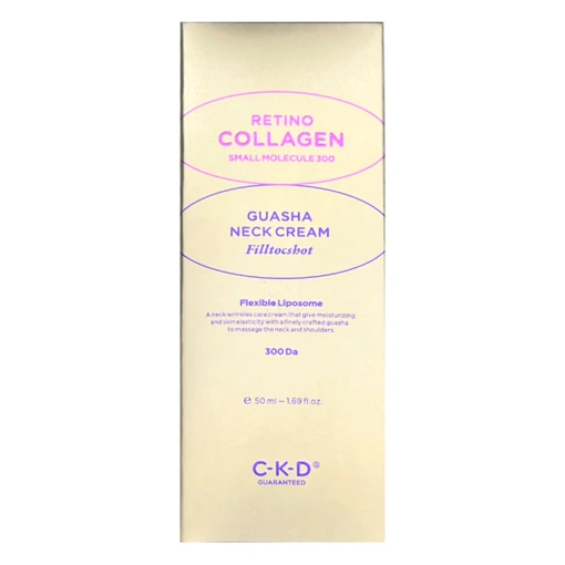 CKD RETINO COLLAGEN SMALL MOLECULE 300 GUASHA NECK CREAM (50ml)