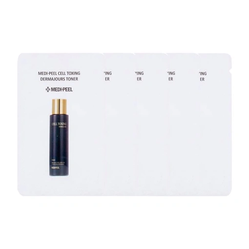 [SALE] MEDI-PEEL CELL TOXING DERMAJOURS TONER SAMPLE POUCH (1,5ml*5ea)