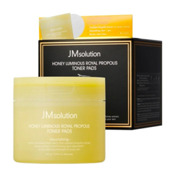 JM SOLUTION HONEY LUMINOUS ROYAL PROPOLIS TONER PADS (80pads)