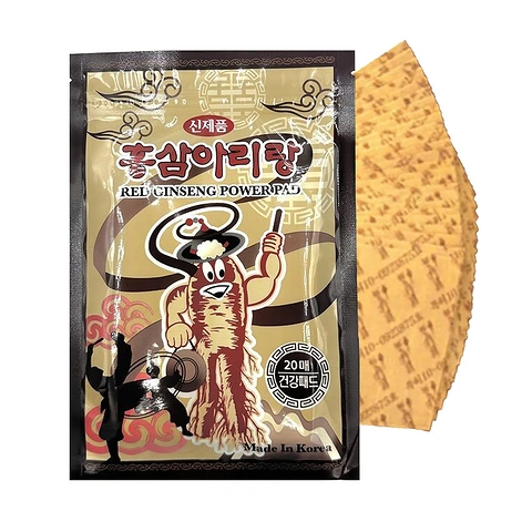 DAEJEON ARIRANG RED GINSENG POWER PAD (1 pack / 20 pcs)