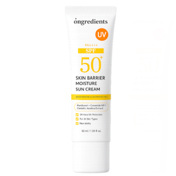 ONGREDIENTS SKIN BARRIER MOISTURE SUN CREAM (50ml)
