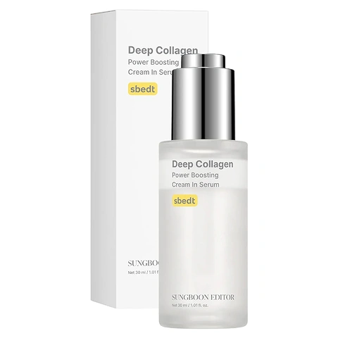 SUNGBOON EDITOR DEEP COLLAGEN POWER BOOSTING CREAM IN SERUM (30ml)