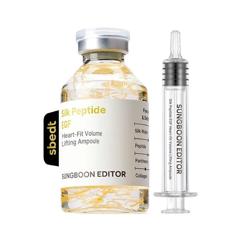SUNGBOON EDITOR SILK PEPTIDE EGF HEART-FIT VOLUME LIFTING AMPOULE (40ml)