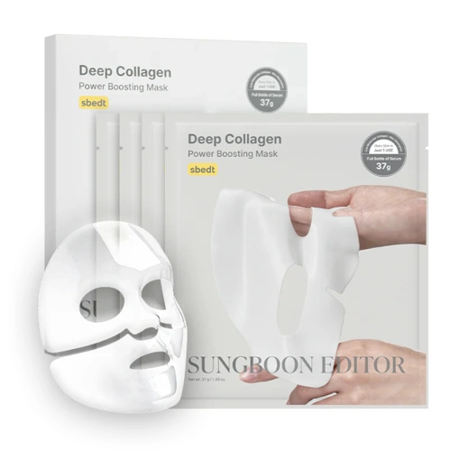 SUNGBOON EDITOR DEEP COLLAGEN POWER BOOSTING MASK (37gr * 4ea)