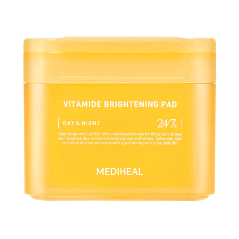 MEDIHEAL VITAMIDE BRIGHTENING PAD (100pads)