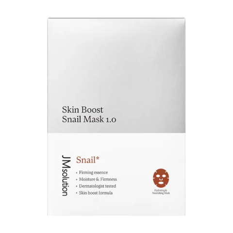 [SALE] JM SOLUTION SKIN BOOST SNAIL MASK 1.0 (30ml * 10ea)