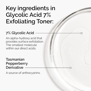 THE ORDINARY GLYCOLIC ACID 7% EXFOLIATING TONER (100ml)